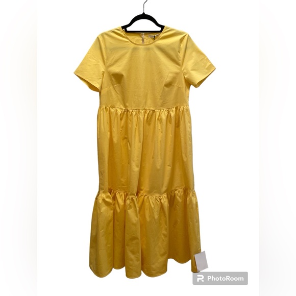 Glamorous Dresses & Skirts - NWT Glamorous Yellow Tiered Dress Size 6